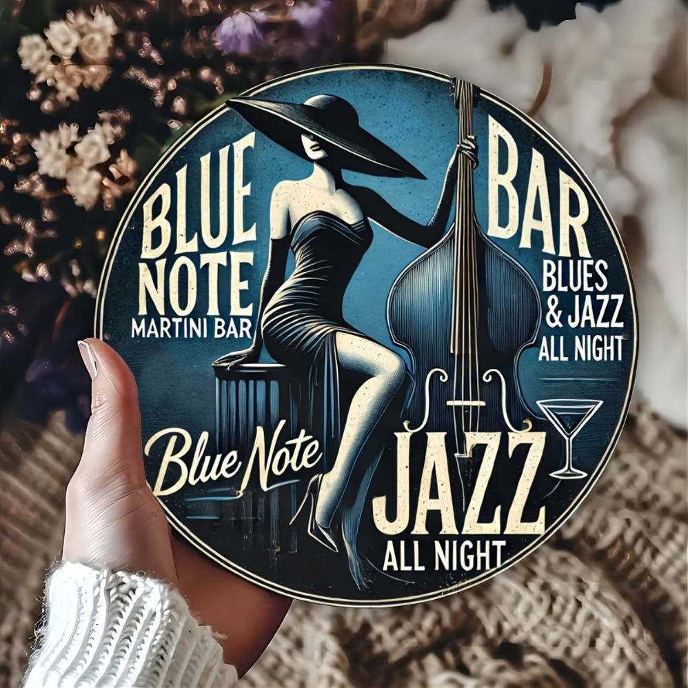 Blue Note Jazz Martini Bar Vin - Vintage Collectible Plates recensie en prijs