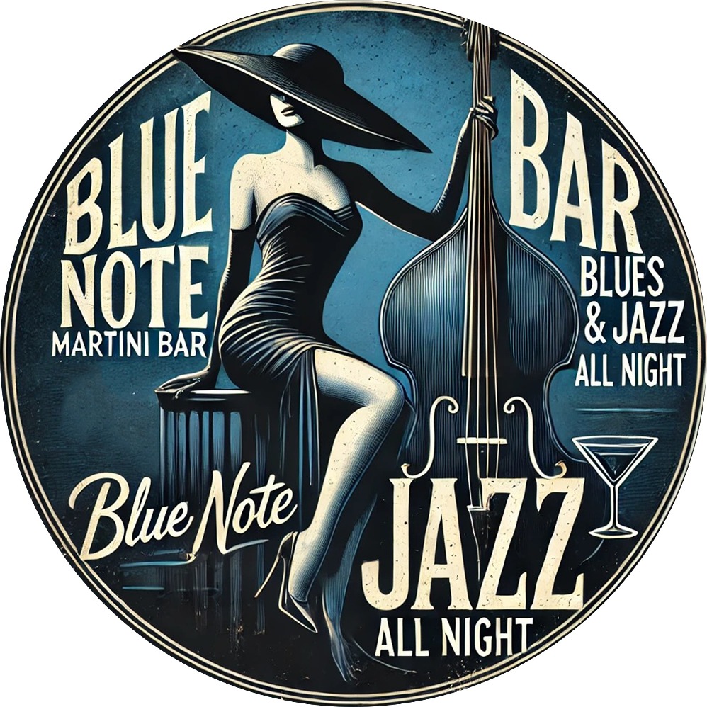 Blue Note Jazz Martini Bar Vin - Vintage Collectible Plates recensie en prijs