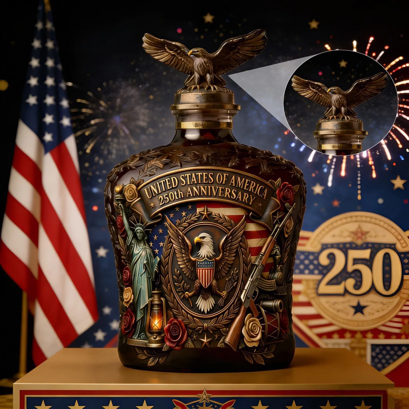 Vintage Amerikaanse Freedom Ea - Vintage Collectible Liquor Bottles recensie en prijs