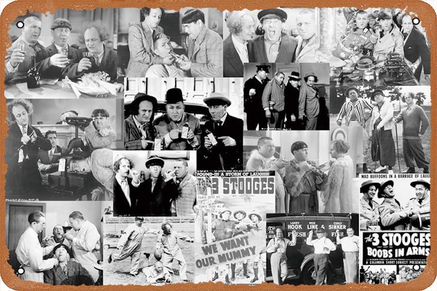 De drie stoogjes collectie met - Vintage Collectible Posters recensie en prijs