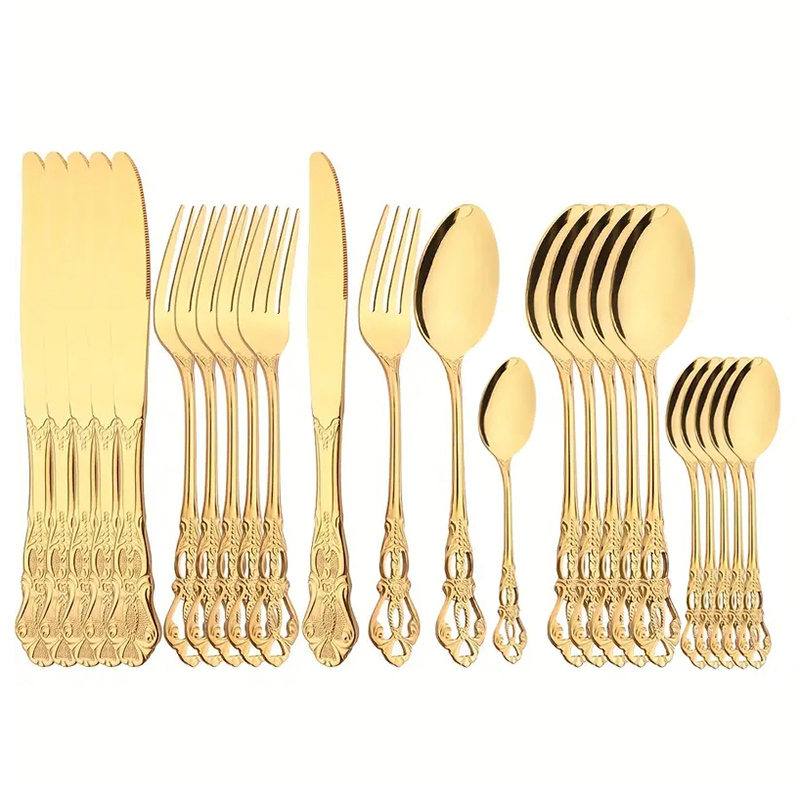 4/24-delige elegante en duurza - Vintage Collectible Spoons recensie en prijs