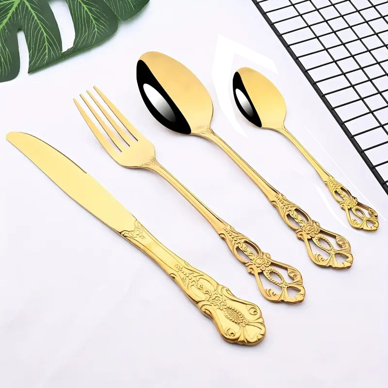 4/24-delige elegante en duurza - Vintage Collectible Spoons recensie en prijs