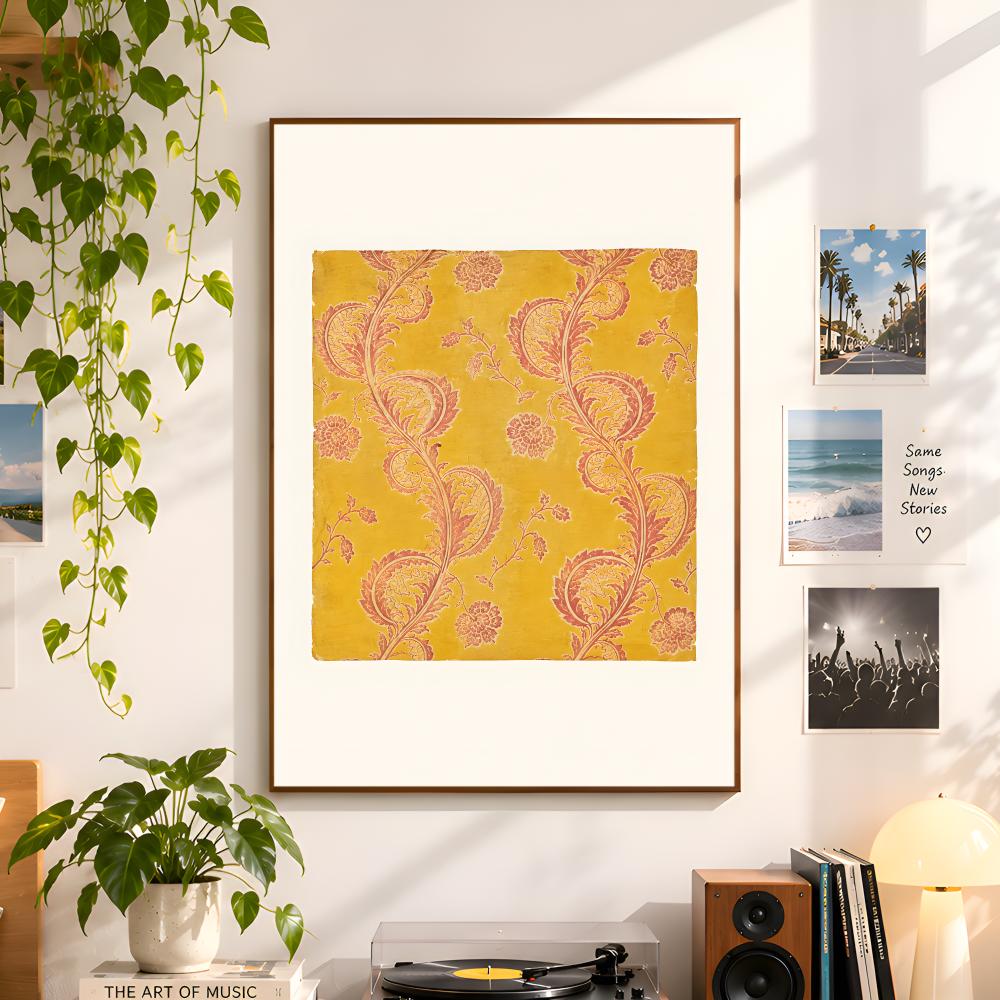 Vintage Botanische Bloemige Te - Vintage Collectible Posters recensie en prijs