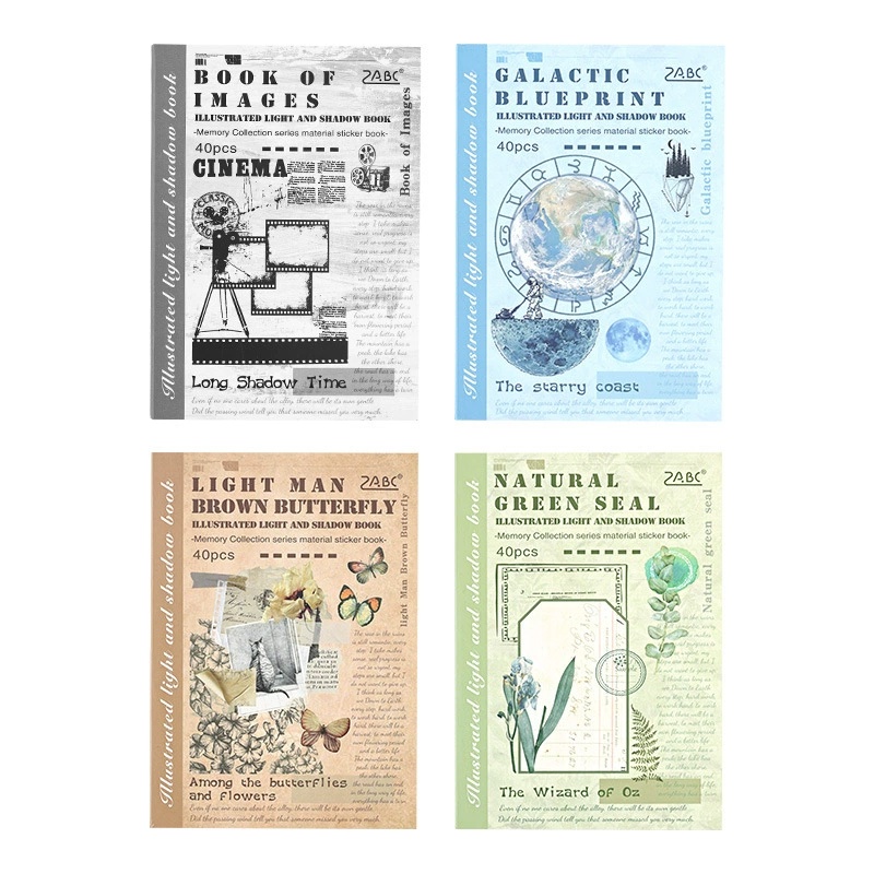 40 vellen geïllustreerd sticke - Vintage Collectible Books recensie en prijs